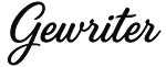 gewriter logo black