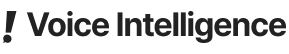 voice intelligence logo