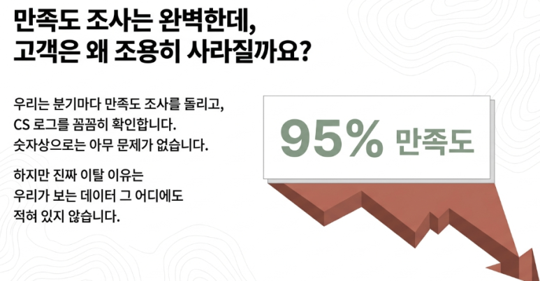 VOC 분석, 설문과 CS만 보면 놓치는 것 — 커뮤니티 속마음 이미지 1