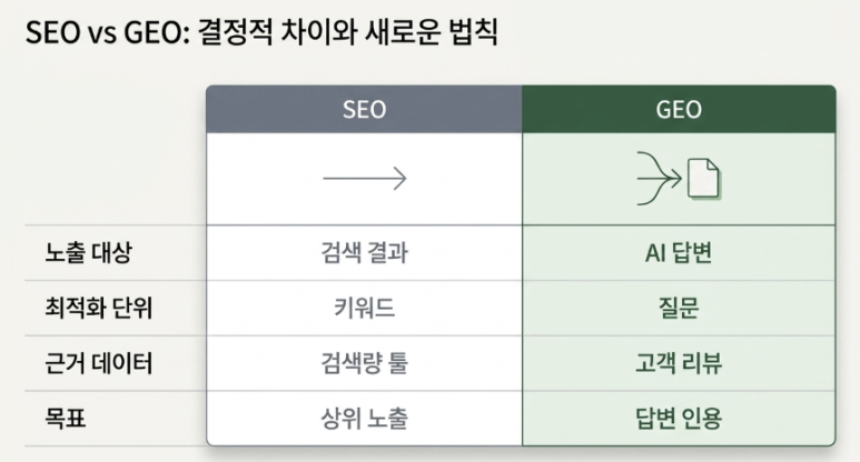 GEO란? SEO 다음에 마케터가 준비해야 할 생성형 엔진 최적화 이미지1